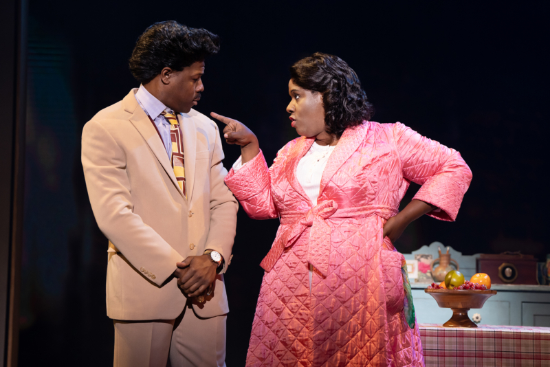 Sterling Baker McClary and Elaina Walton in Tina - The Tina Turner Musical Photo by Julieta Cervantes