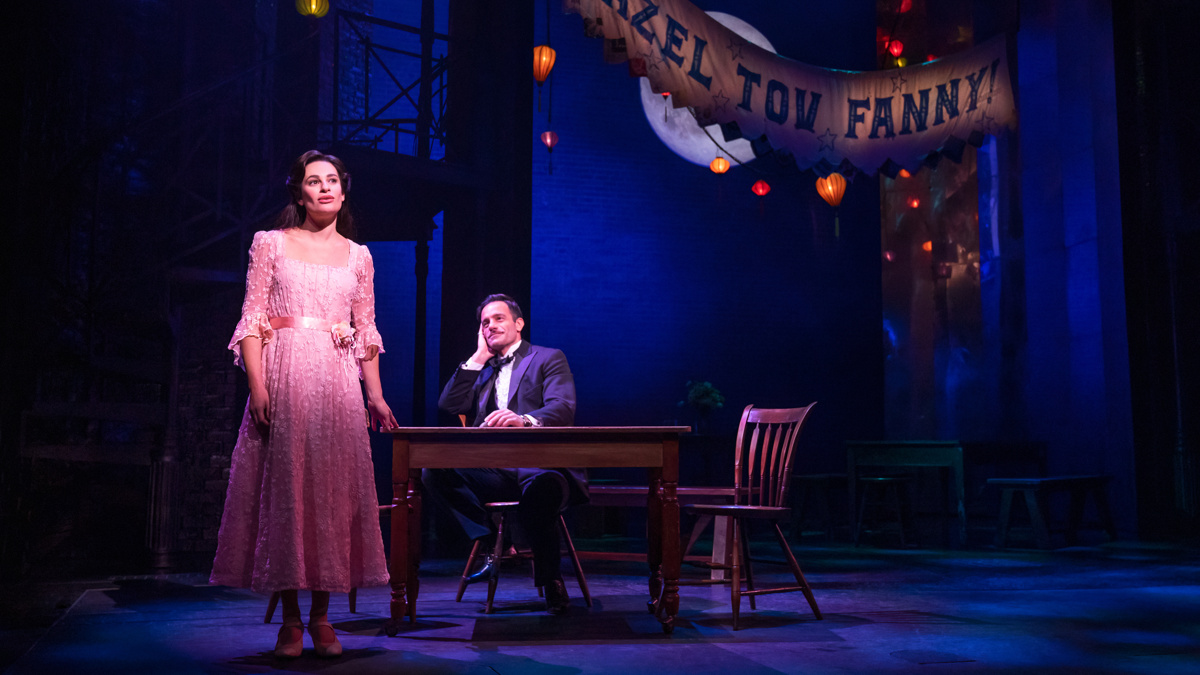 Show Photos - Funny Girl - 9/22 - Lea Michele - Ramin Karimloo - Photo: Matthew Murphy